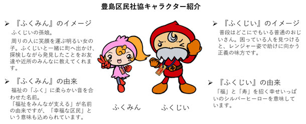 豊島区民社会福祉協議会キャラクター