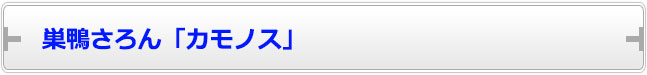 巣鴨さろん「カモノス」